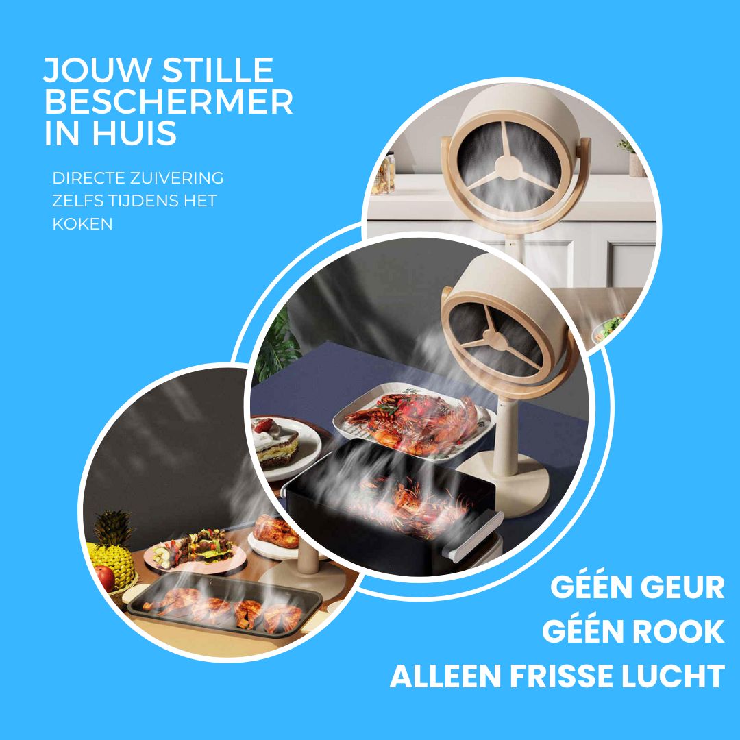 AEROLUX - DE LUCHTREINIGER DIE ROOK EN GEUREN VERDWĲNT