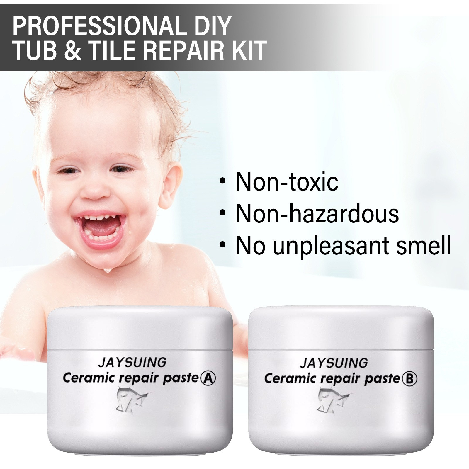 CeramicPaste - Keramisch Tegel Reparatie Plakken Set